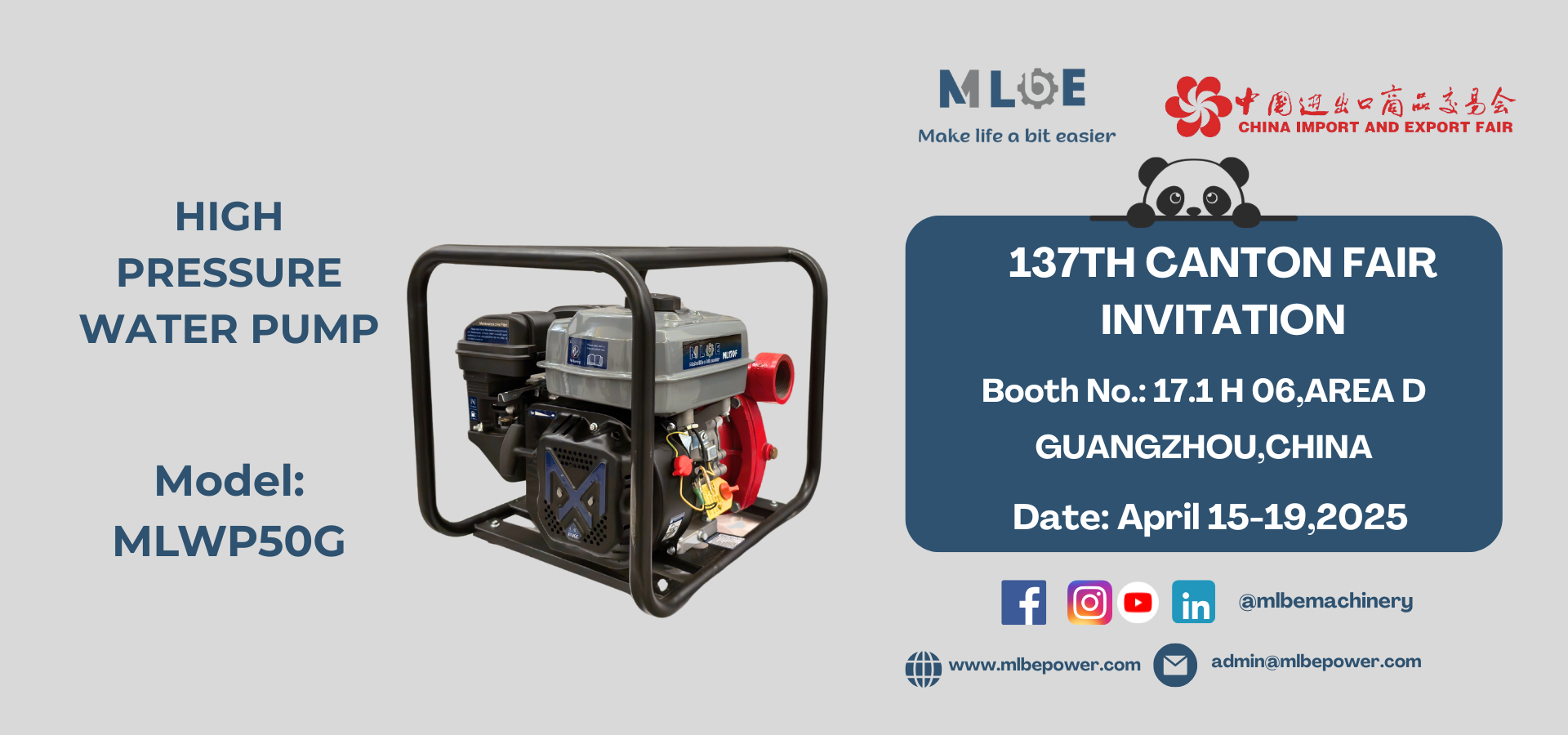 MLBE at the 137th Canton Fair: Driving Innovation and Development with New Products