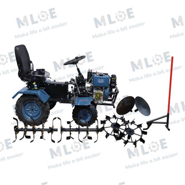 MLBE ML4W-135 Mini Tractor with Diesel 188F Engine Electric Start