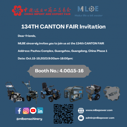 MLBE is attending 134th Canton Fair Phase 1, booth number: 4.0G15-16