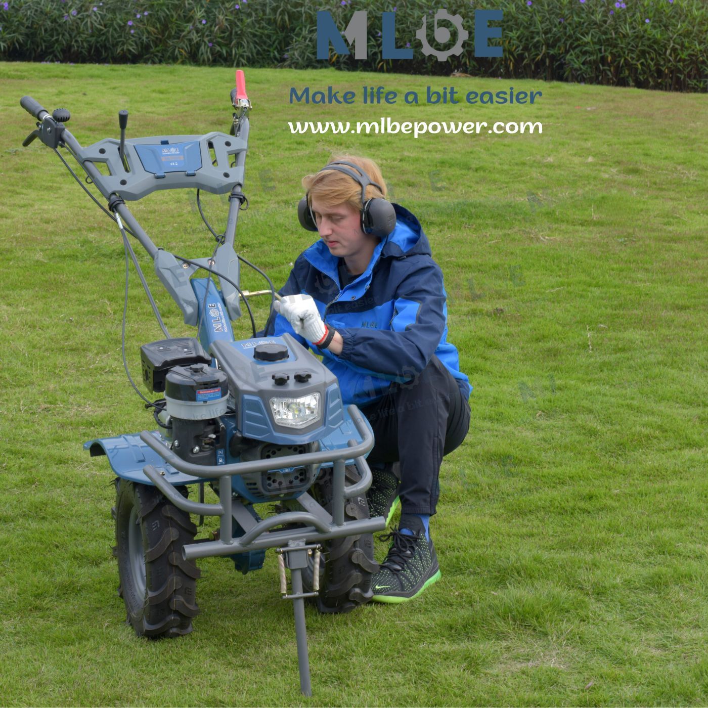 MLBE Gasoline Power Weeder /Motocultivator/freza/motoenxada/motoazada/motoculture with 170F 7hp engine-ML1000