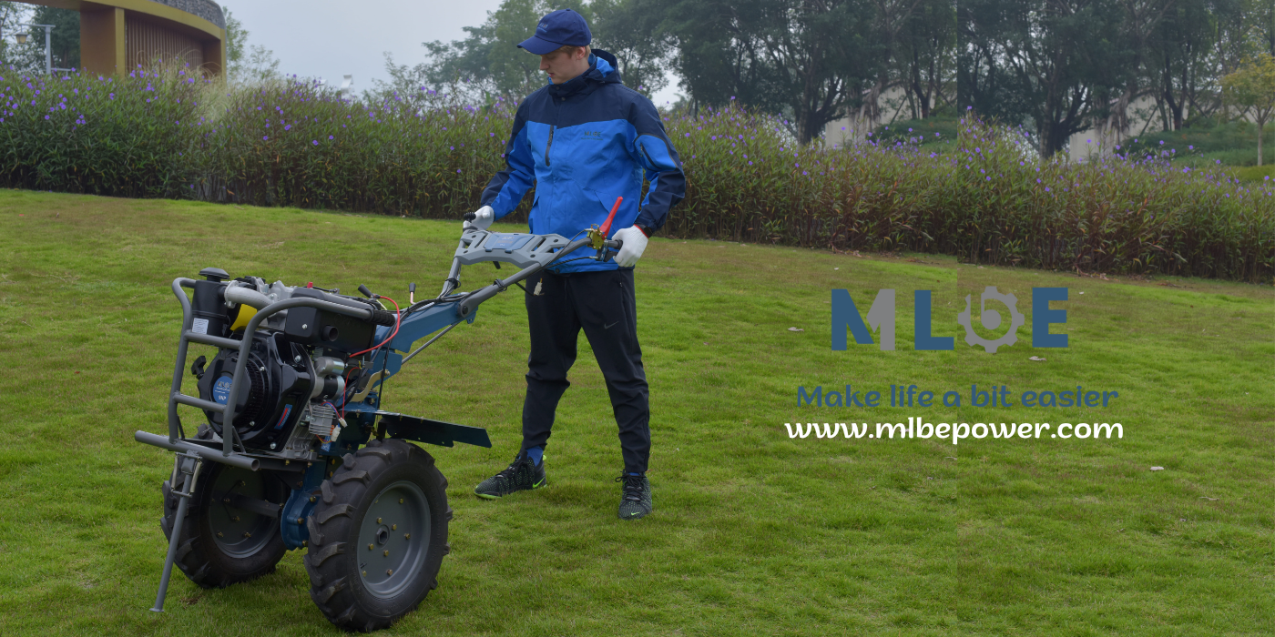 ML1350DE Diesel Power Tiller/Kultivator/Cultivator Gear Driven with 186FA Engine Electric Start