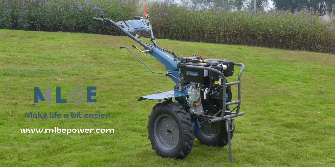 ML1350DE Diesel Power Tiller/Kultivator/Cultivator Gear Driven with 186FA Engine Electric Start